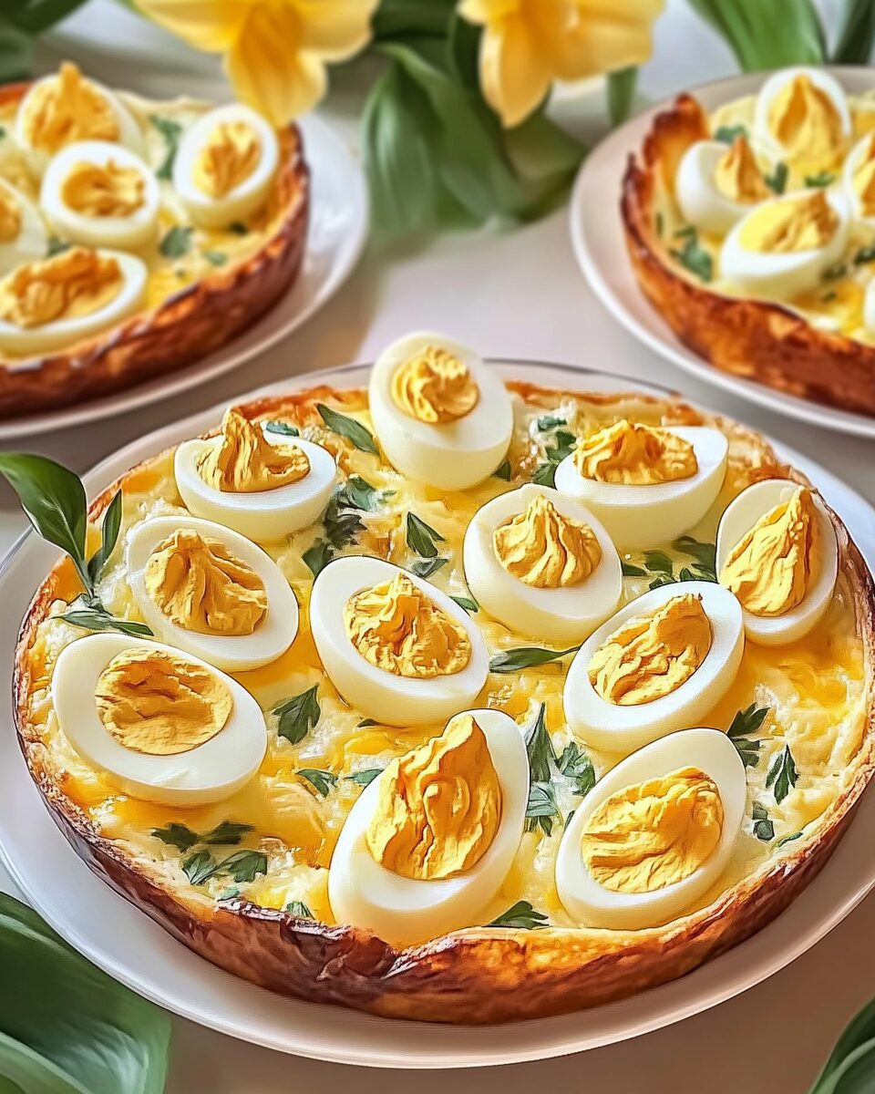 Baked Deviled Eggs