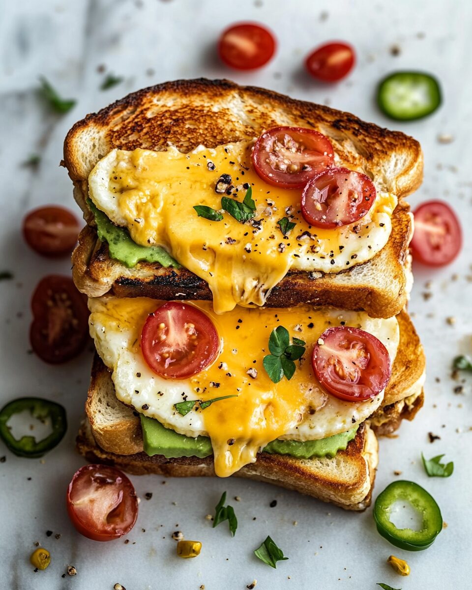 Breakfast Grilled Cheese