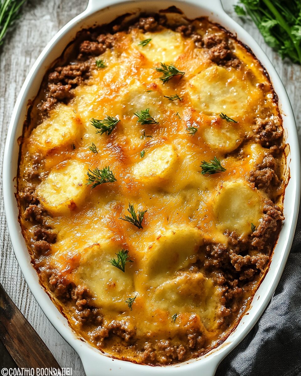 Hobo Casserole with Ground Beef