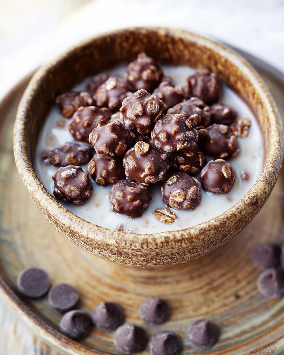 Chocolate Oat Cereal Bites