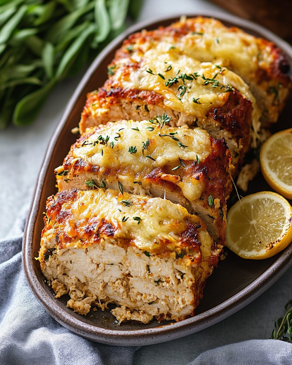 Parmesan Chicken Meatloaf