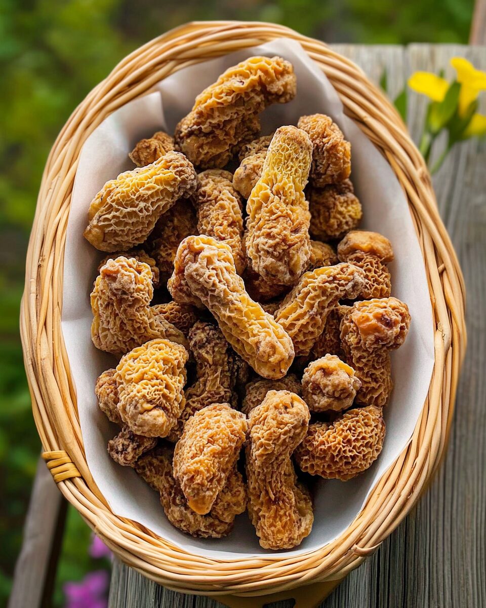 Fried Morel Mushrooms