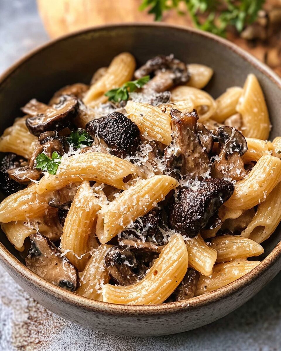 Morel Mushroom Pasta