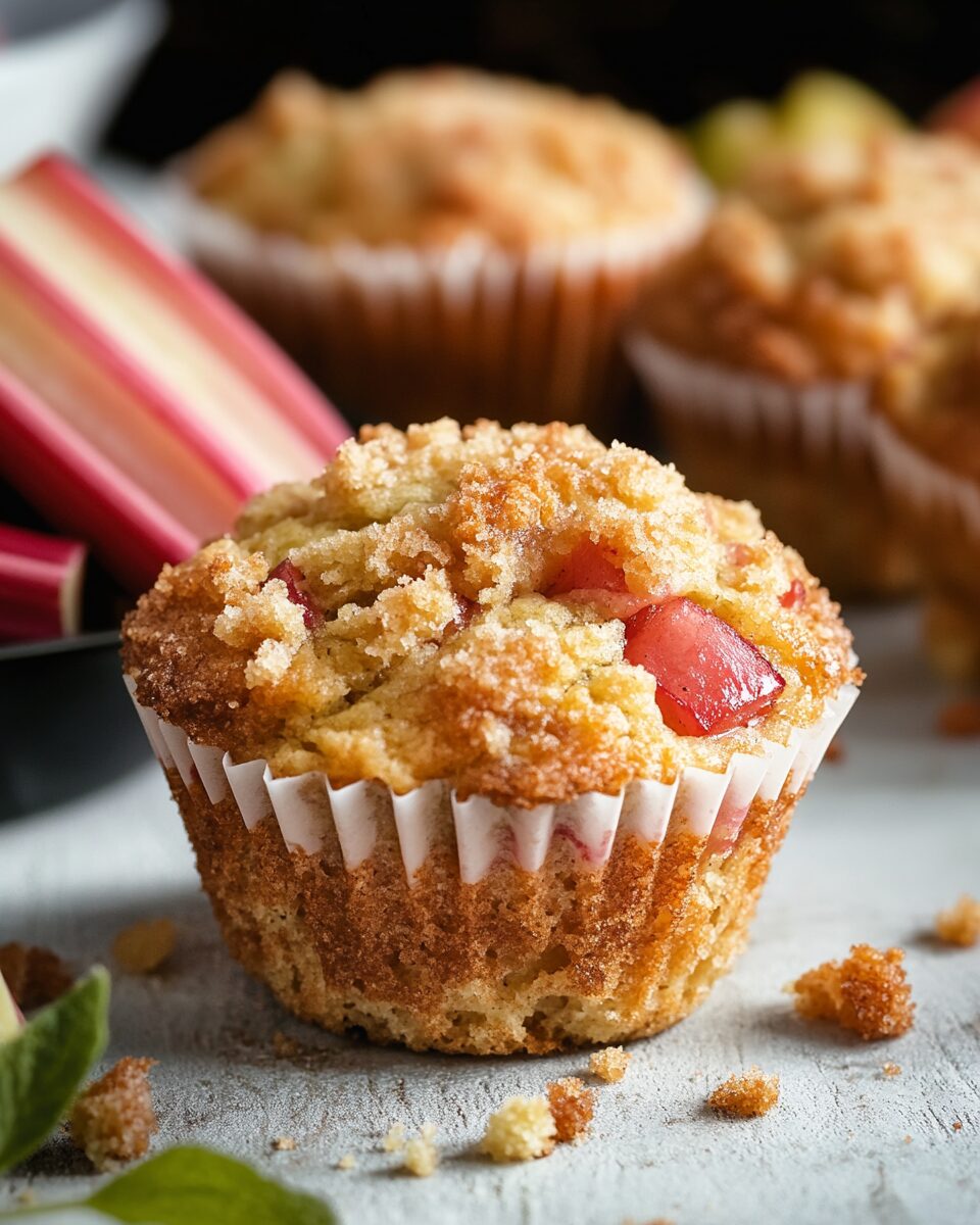 Rhubarb Muffins