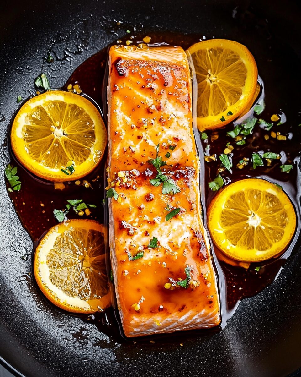 Orange Glazed Salmon