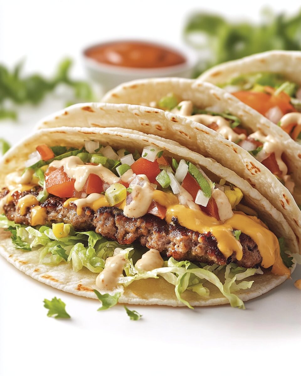 Smash Breakfast Tacos