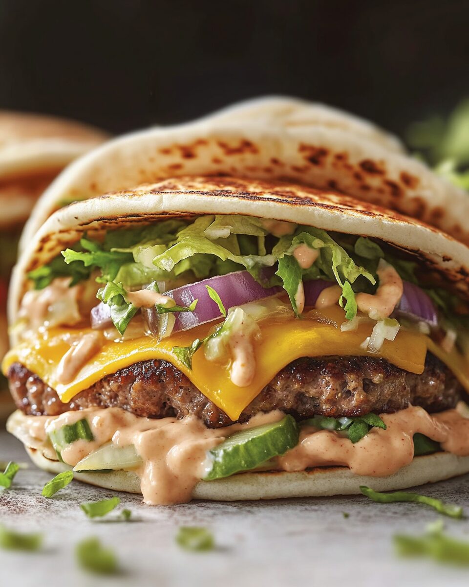 Smash Burger Tacos