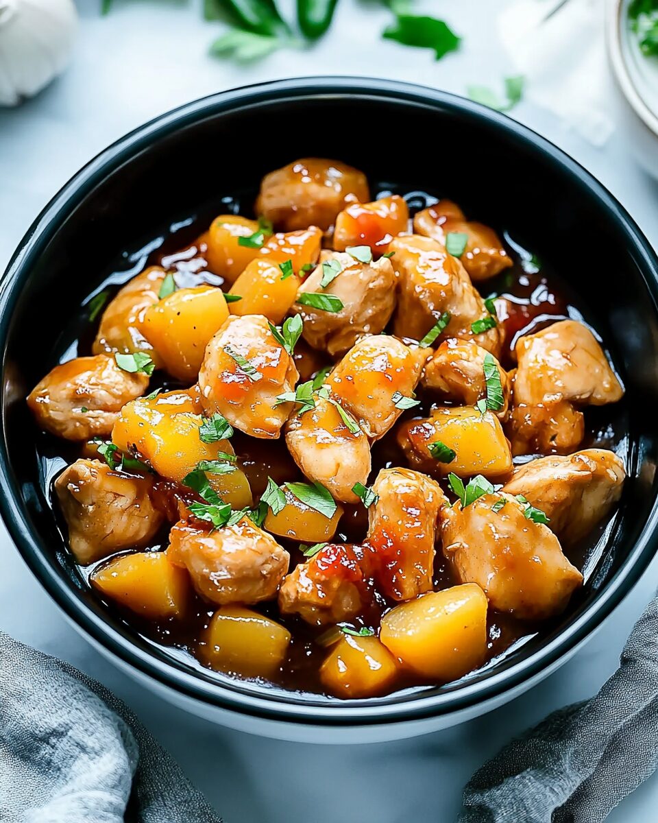 Sweet Hawaiian Crockpot Chicken