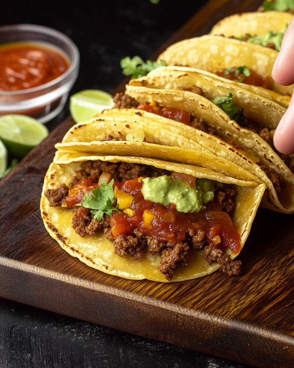 Crispy Ground Beef Tacos