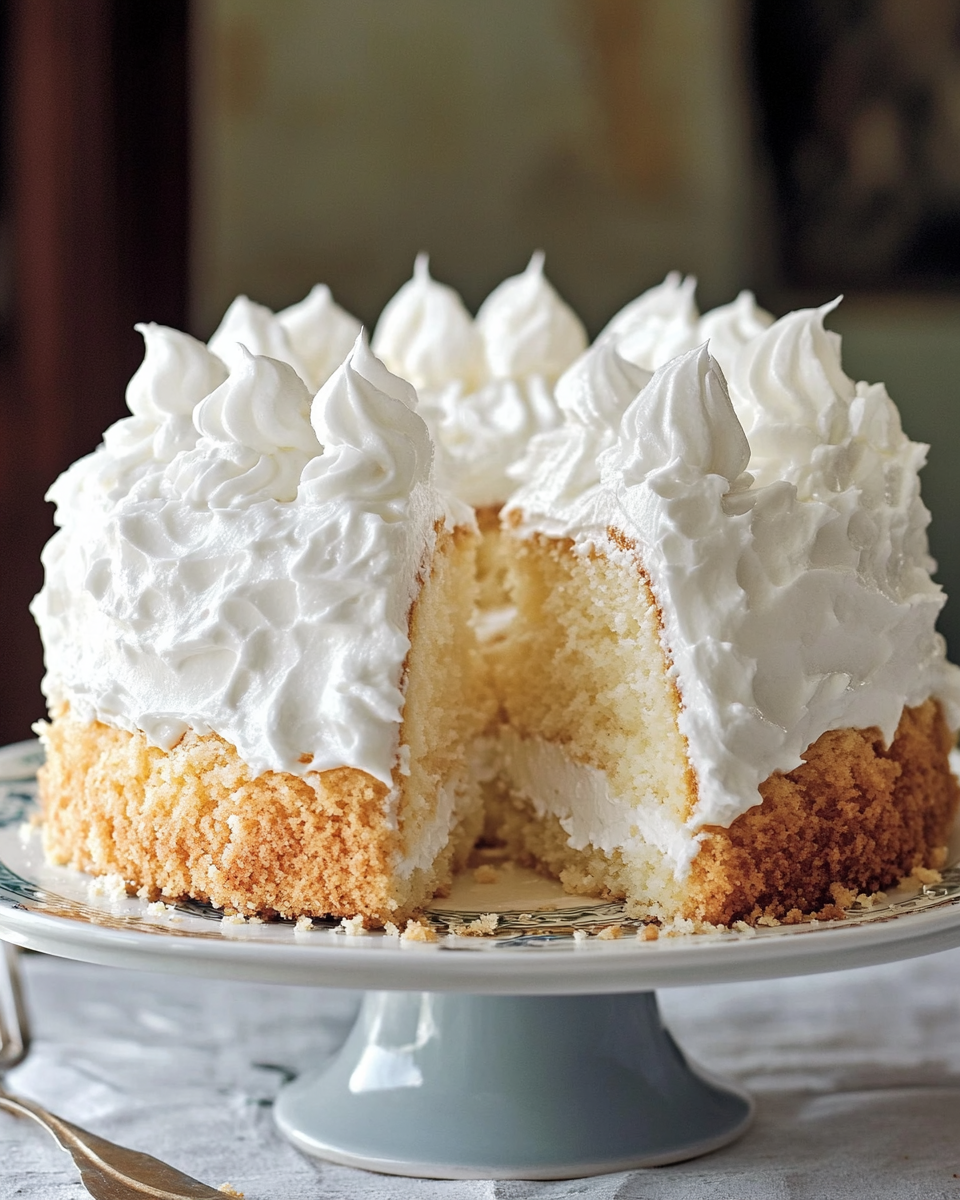Coconut Cloud Cake