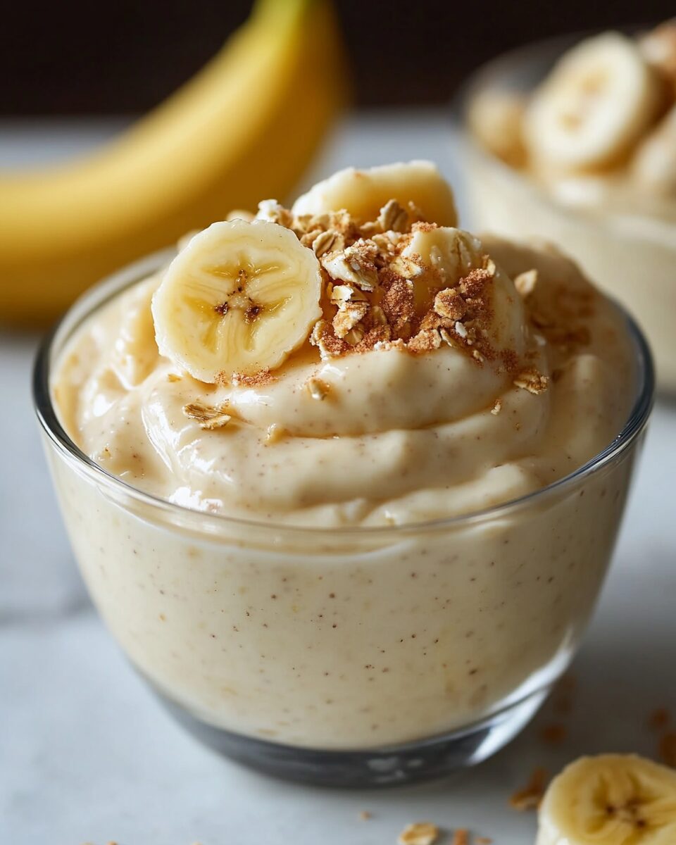 Cottage Cheese Banana Pudding