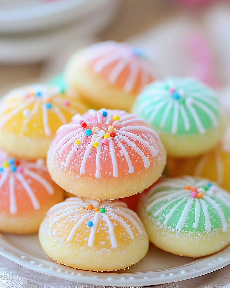 Easter Jello Cookies