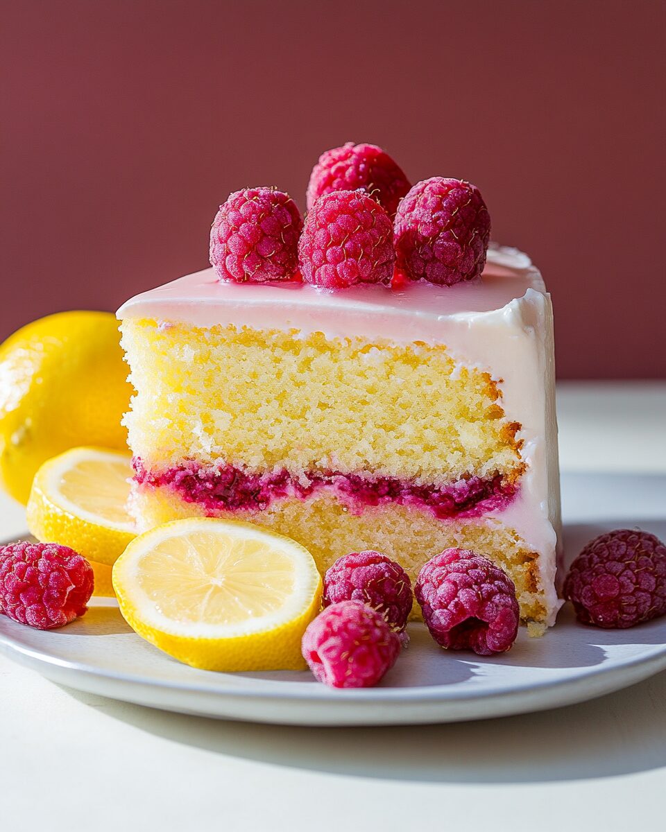 Lemon Raspberry Cake