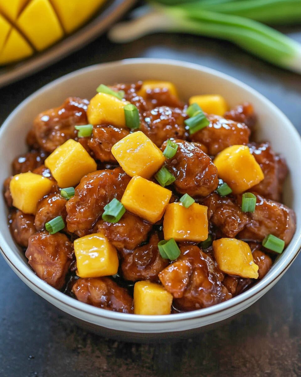 Asian Mango Chicken