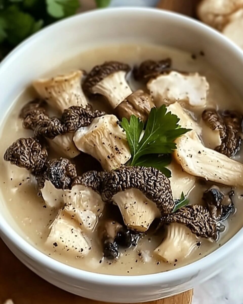 Morel Mushroom Soup