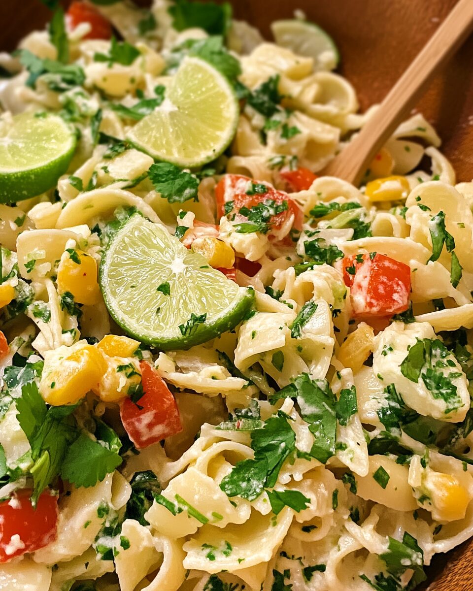Cilantro Lime Pasta Salad
