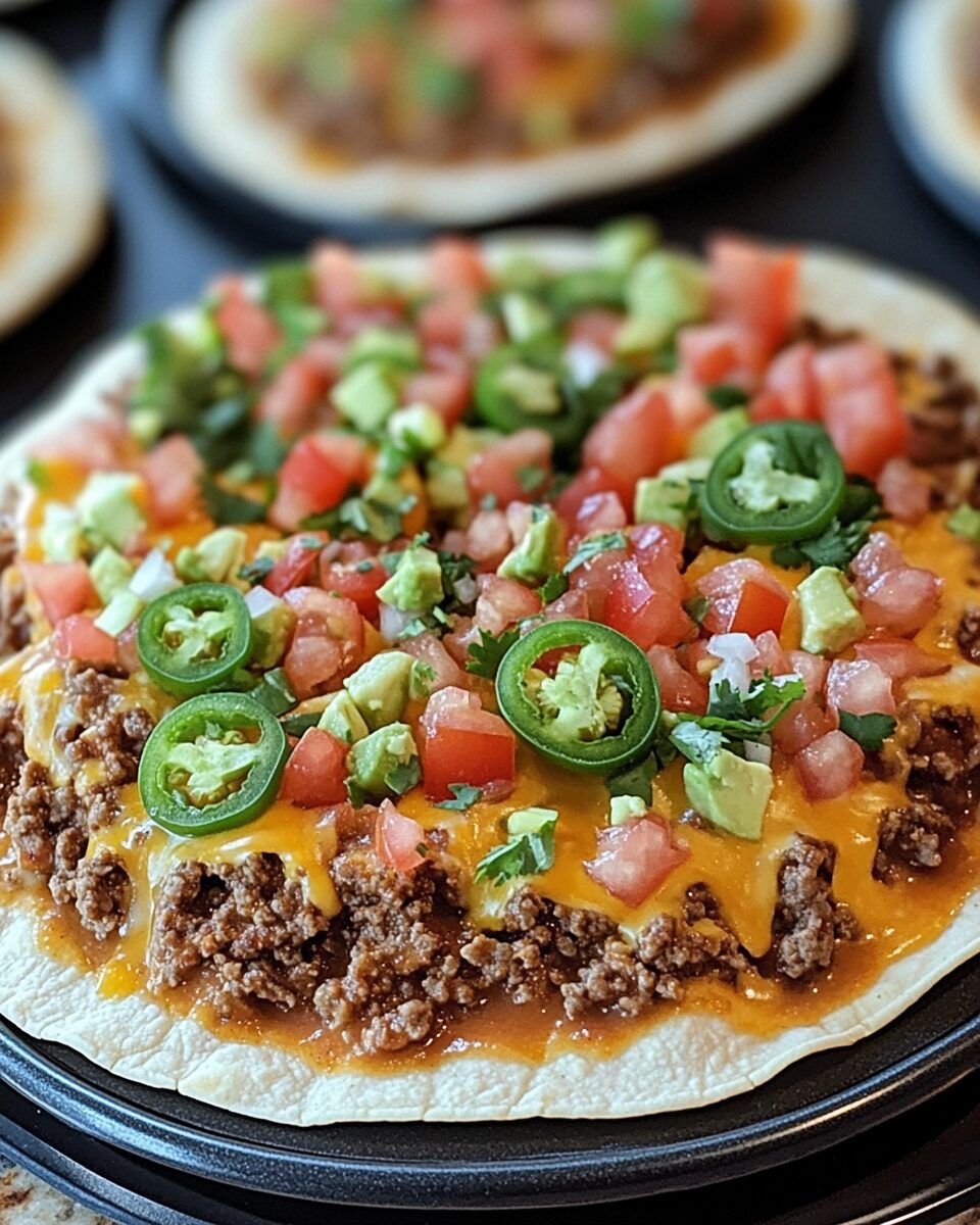 Homemade Mexican Pizza