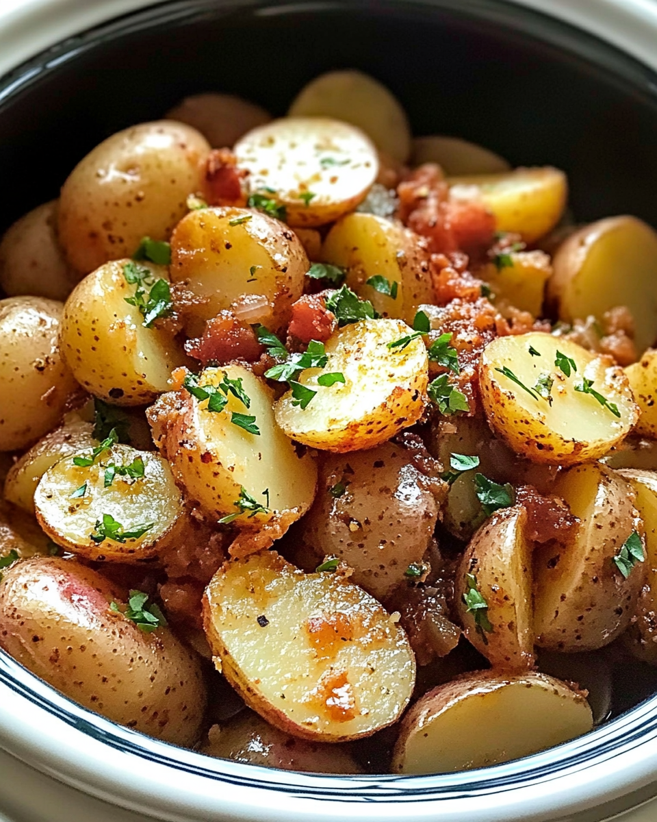 Slow Cooker Italian Potatoes