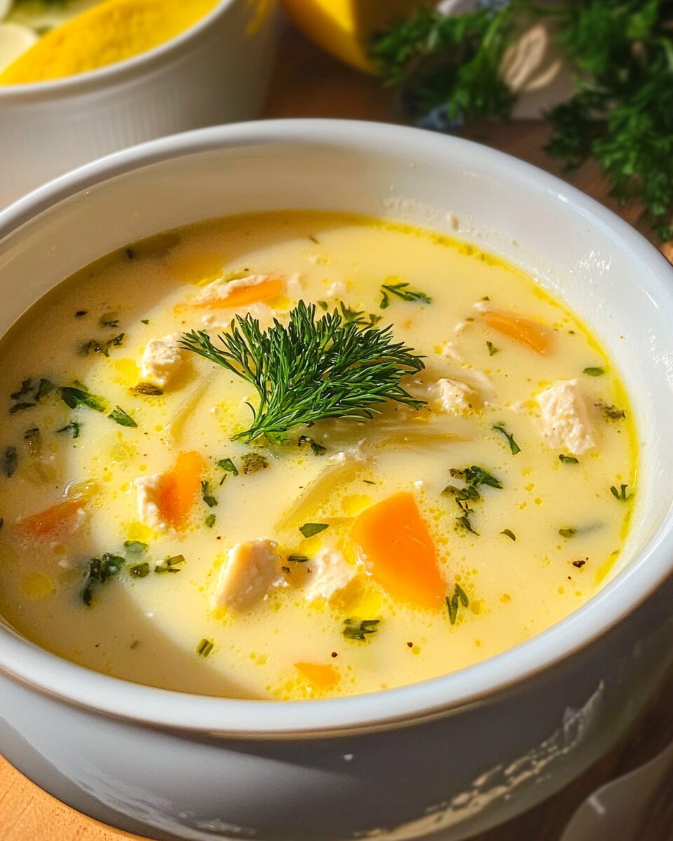 Avgolemono Soup