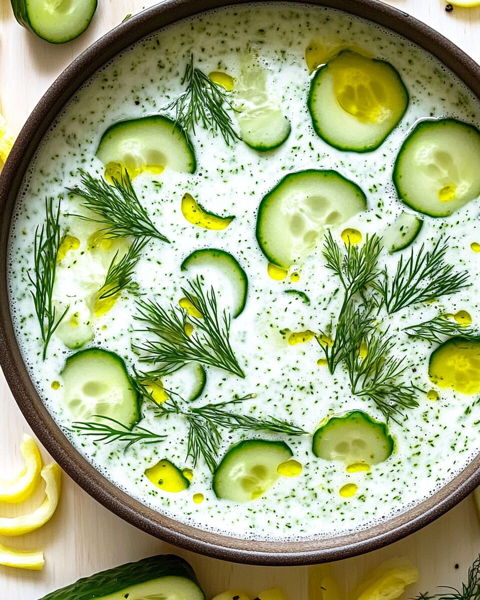 Chilled Cucumber Gazpacho