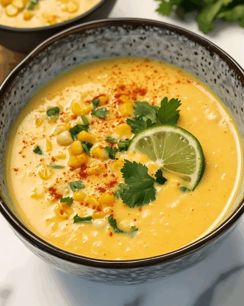 Creamy Summer Corn Soup