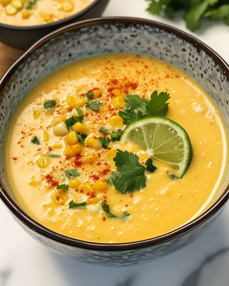 Creamy Summer Corn Soup