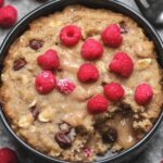 Sugar Cookie Protein Baked Oats
