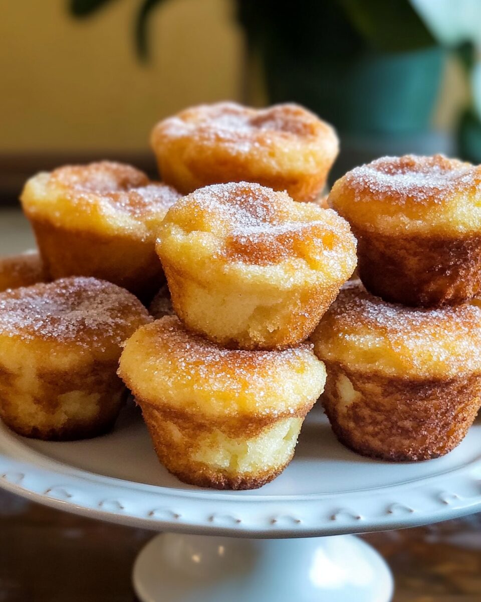 Cinnamon Sugar French Toast Muffins