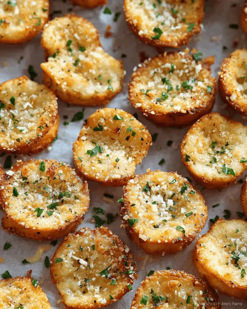 Garlic Bread Ritz Bits