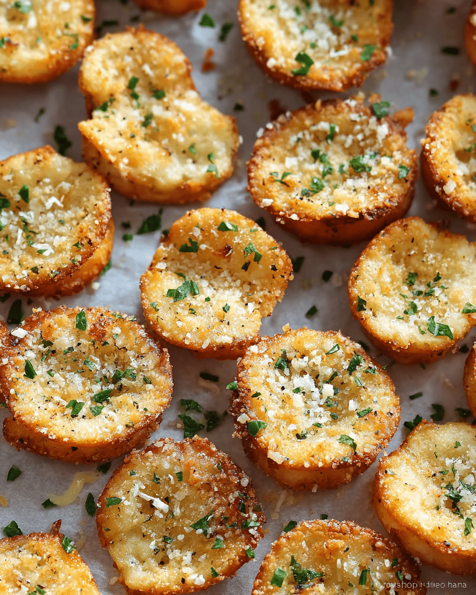 Garlic Bread Ritz Bits