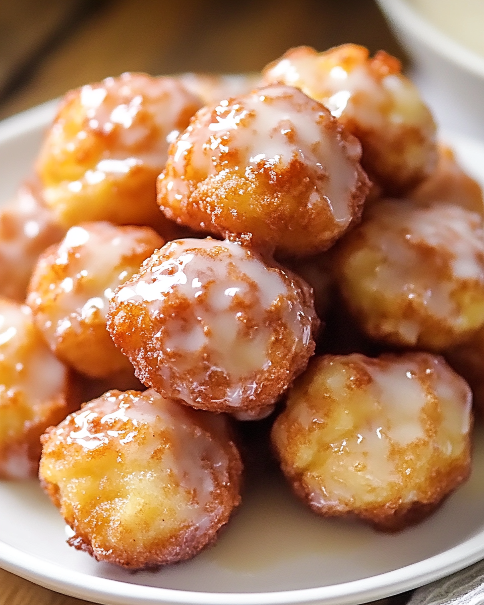 Apple Fritter Bites