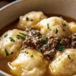 Ground Beef and Dumplings