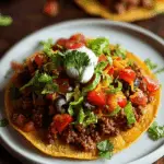 Ground Beef Tostadas
