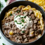 Ground Beef Stroganoff