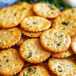 Garlic Ritz Baked Snacks