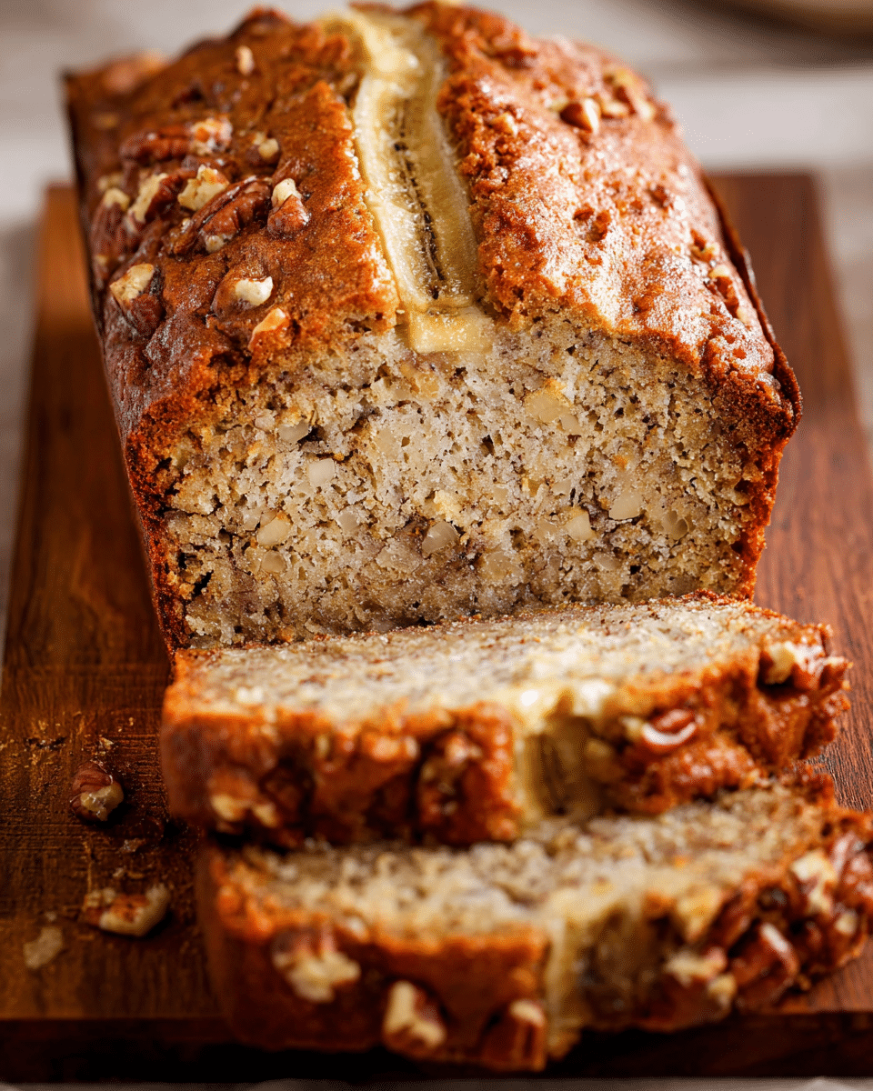 Banana Pecan Loaf