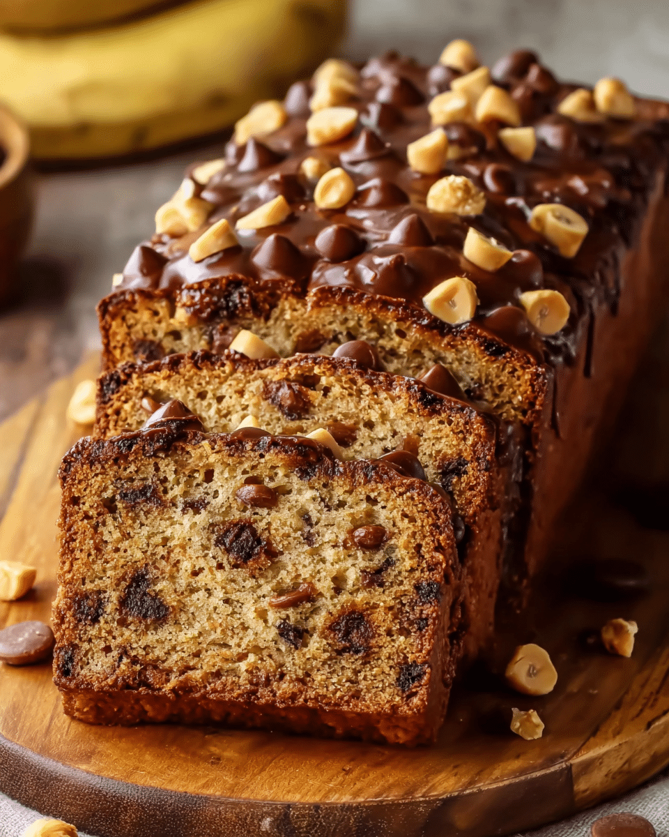 Reese’s Peanut Butter Banana Bread