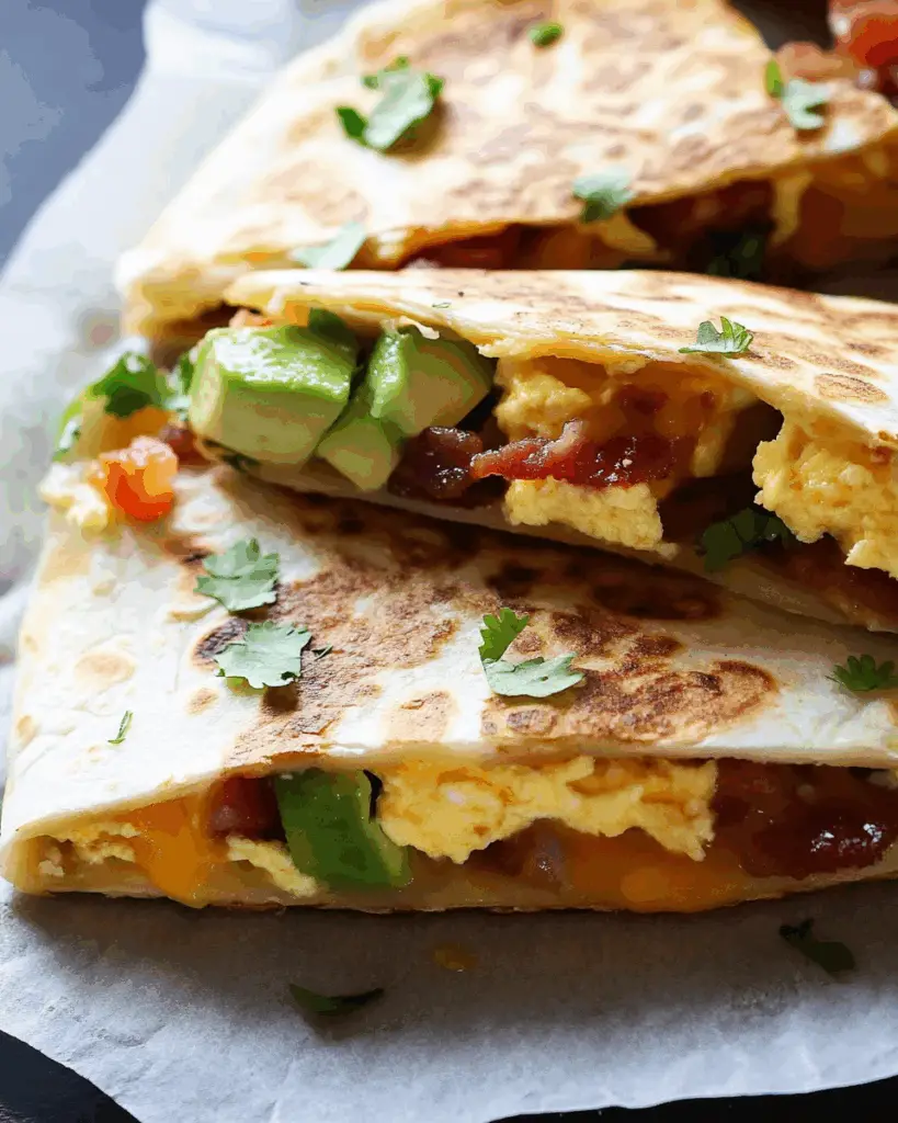 Breakfast Quesadillas