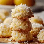 Lemon Coconut Cheesecake Cookies