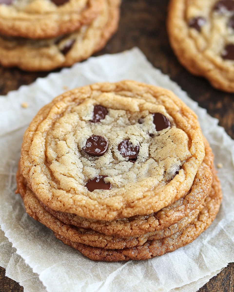 NYC Crispy Thin and Gooey Cookies