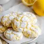 Lemon Crinkle Cookies