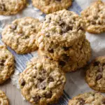Soft Oatmeal Chocolate Chip Cookies