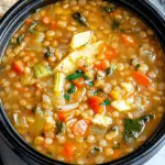 Hearty Crockpot Lentil Soup