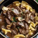 Slow Cooker Beef and Noodles