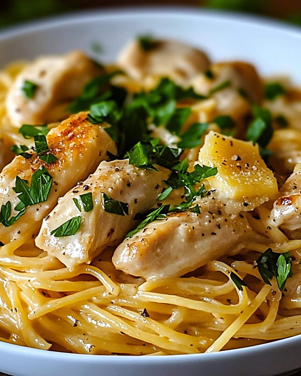 Monterey Chicken Spaghetti