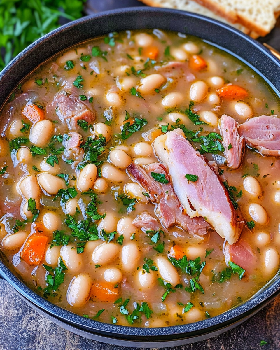 White Bean and Ham Hock Soup