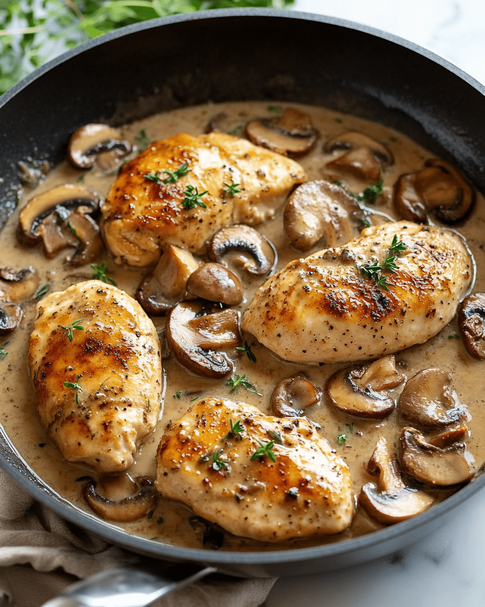 Mushroom Chicken