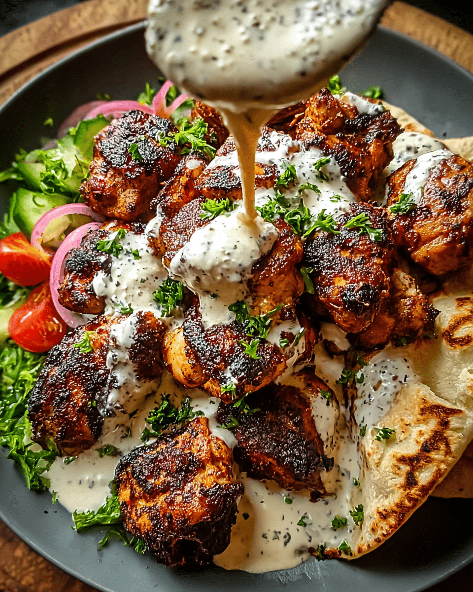 Chicken Shawarma with Garlic Sauce