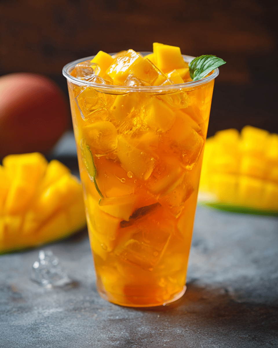 Mango Iced Tea