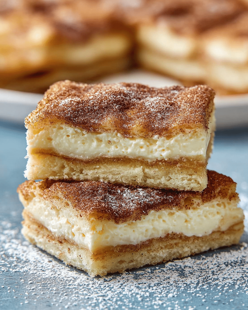 Churro Cheesecake Bars